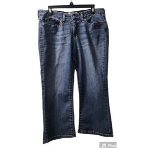 Signature Levi Strauss & Co. Denim Jeans Bootcut Dark Wash‎  Size 12